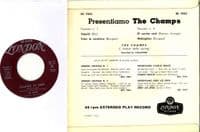 Champs.The - Presentiamo The Champs (RE 7023) Italy  - Ex/Ex