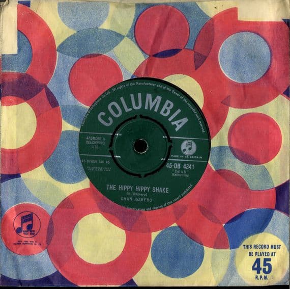 Chan Romero - The Hippy Hippy Shake/If I Had A Way (DB 4341)