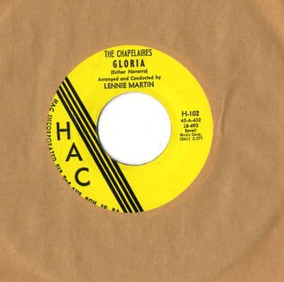 Chapelaires,The - Gloria/Under Hawaiian Skies (H-102) M-