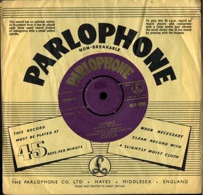 Charlie Gracie - Butterfly/Ninety-Nine Ways (R 4290)