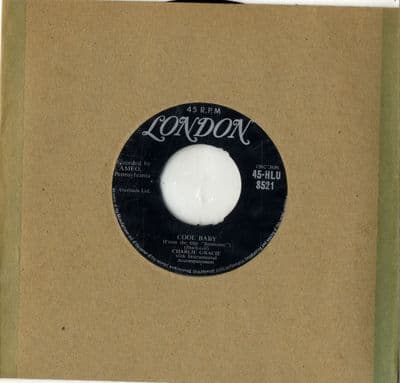Charlie Gracie - Cool Baby/You Got A Heart Like A Rock (HLU 8521)