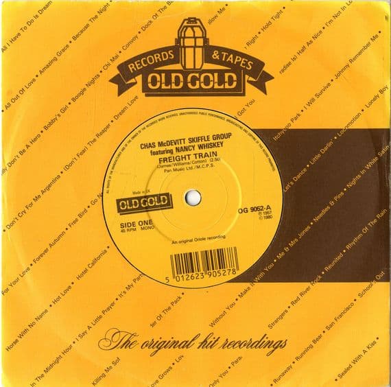 Chas McDevitt Skiffle Group - Freight Train/Greenback Dollar (OG 9052) M-