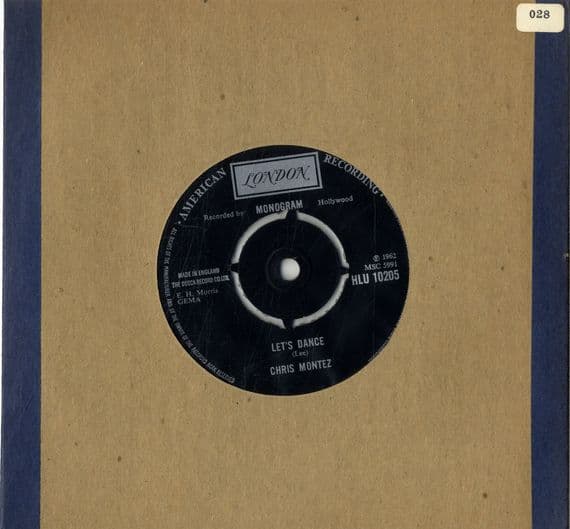 Chris Montez - Let's Dance/Some Kinda Fun (HLU 10205)