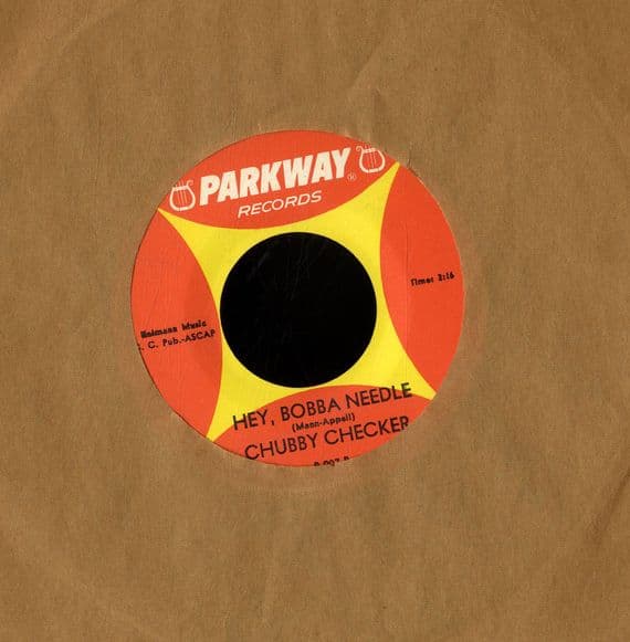 Chubby Checker - Hey, Bobba Needle/Spread Joy (P 907)