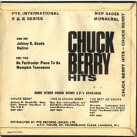 Chuck berry - Hits (NEP 44028) Rare Pink Label