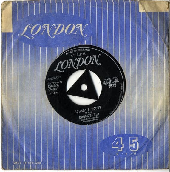 Chuck Berry - Johnny B. Goode/Around And Around (HL-M 8629)
