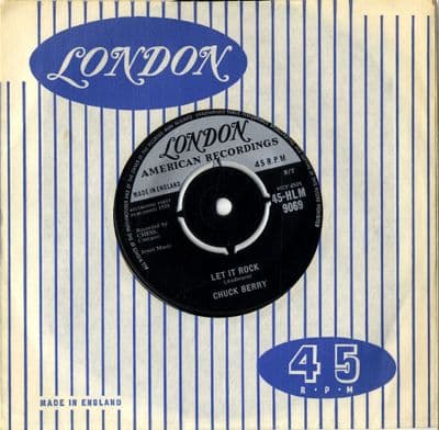 Chuck Berry - Let It Rock/Too Pooped To Pop (HLM 9069)