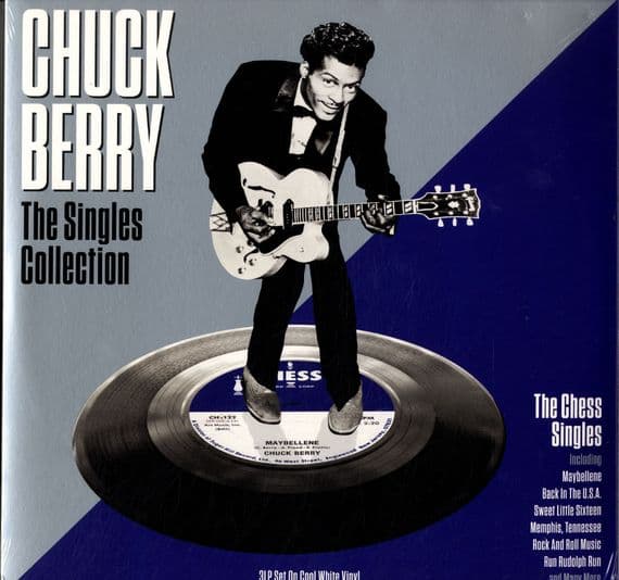 Chuck Berry - The Singles Collection - The Chess Singles - 3 x LP Set - White Vinyl - M/M