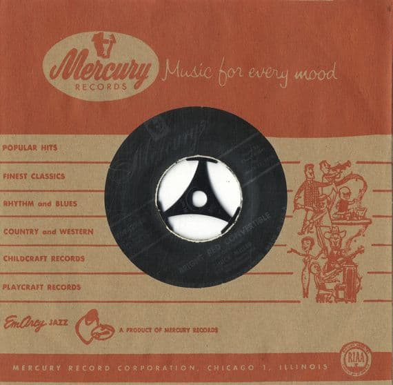 Chuck Miller - Bright Red Convertible/Boogie Blues (70842X)