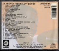 Clarence 'Frogman' Henry - But I Do - Chess CD