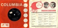 Cliff & Hank - Throw Down A Line/Reflections (DB 8615) With Picture Sleeve