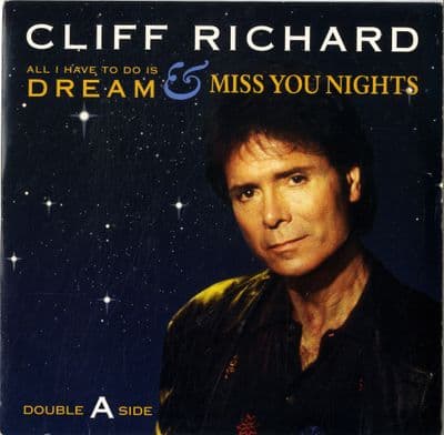 Cliff Richard - All I Have To Do Is Dream/Miss You Nights (EM 359) M-