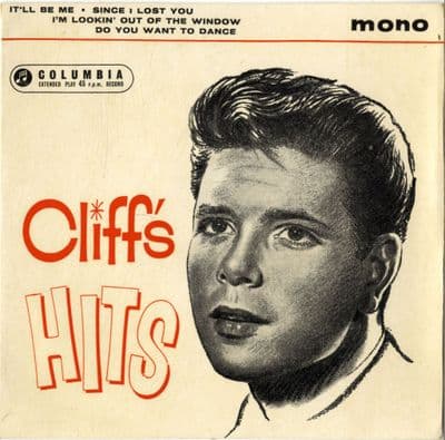 Cliff Richard - Cliff's Hits (SEG 8203) Ex/Ex