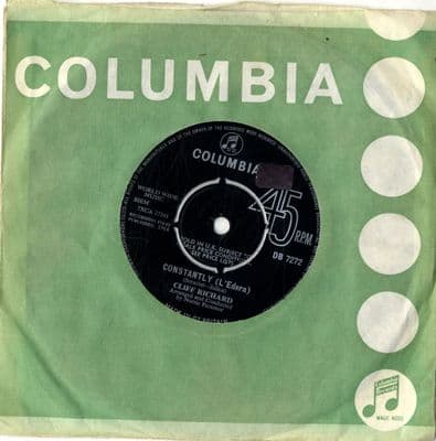 Cliff Richard - Constantly/True, True Lovin' (DB 7272) M-