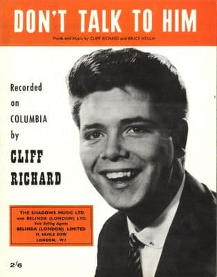 Cliff Richard - Don't Talk To Him - Mint