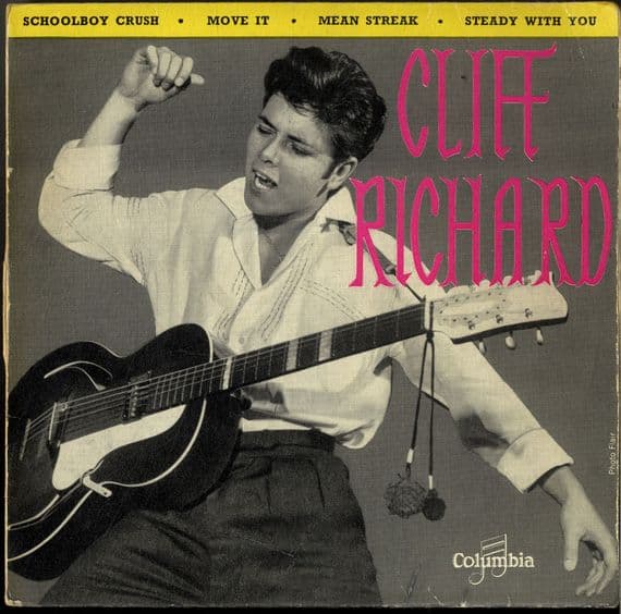 Cliff Richard  Et Les Drifters - France - Schoolboy Crush - Move It (ESDF 1272)
