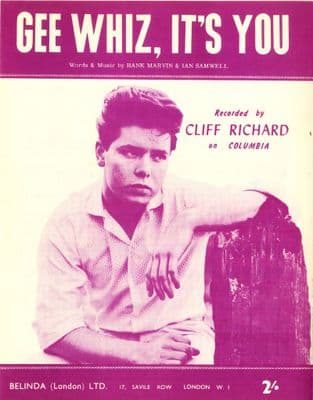 Cliff Richard - Gee Whiz It's You - Mint