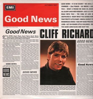 Cliff Richard - Good News   (SX 6167) Ex/Ex