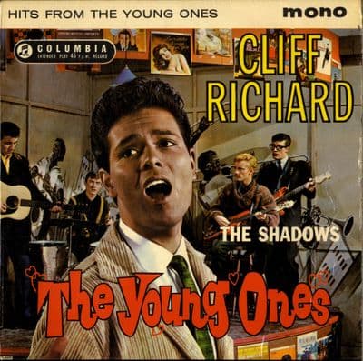 Cliff Richard - Hits From The Young Ones (SEG 8159)  Black Label VG+/VG+