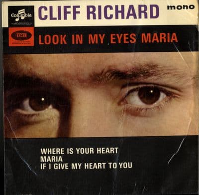 Cliff Richard - Look In My Eyes Maria (SEG  8405)