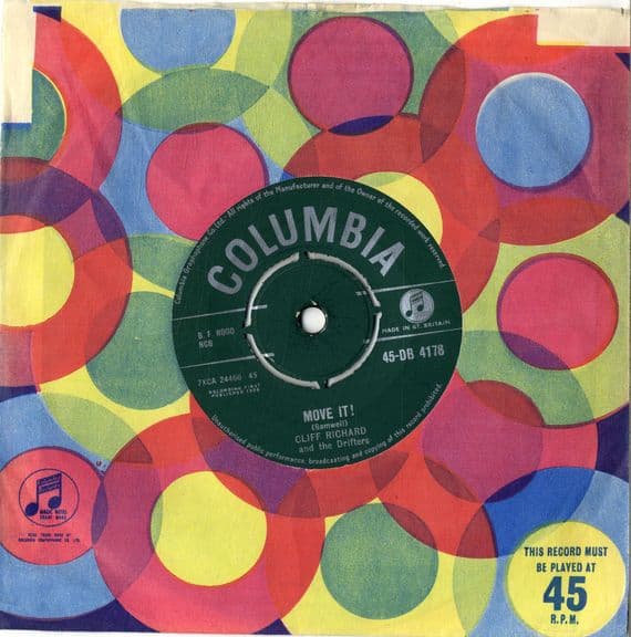 Cliff Richard - Move It/Schoolboy Crush (DB 4178)
