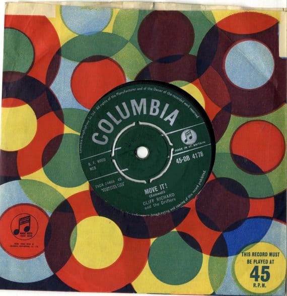 Cliff Richard - Move It/Schoolboy Crush  (DB 4178)