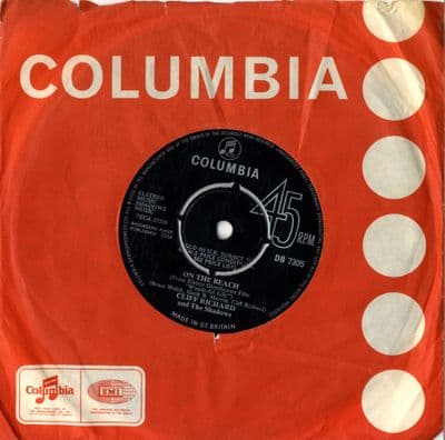 Cliff Richard - On The Beach/A Matter Of Moments (DB 7305)