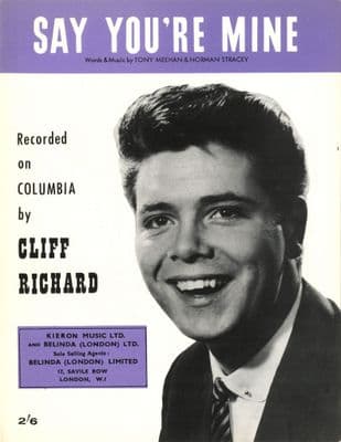 Cliff Richard - Say You're Mine -Mint