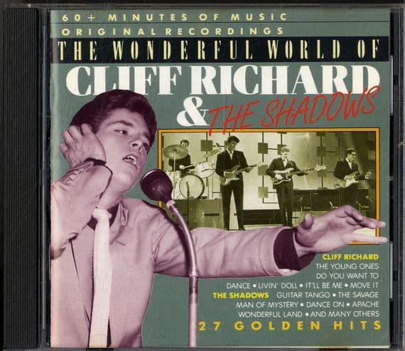 Cliff Richard & The Shadows - The Wonderful World Of .. Belgium CD - 27 Tracks