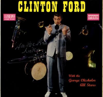 Clinton Ford - With The George Chisholm All Stars (SPS 40022) Autographed