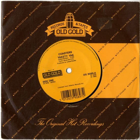 Coasters - Yakety Yak/Along Came Jones (OG 9089) M-