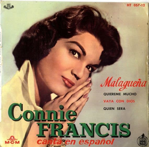 Connie Francis  - Cante En Espanol - Malaguena (057-12) Spain