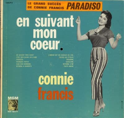 Connie Francis - En Suivant Mon Coeur (LSKP 2) Canada