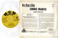 Connie Francis - Hey Ring-a-Ding (EP 773)