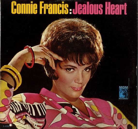 Connie Francis - Jealous Heart  (E 4355)