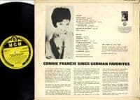 Connie Francis - Sings German Favorites (MC 6158) New Zealand