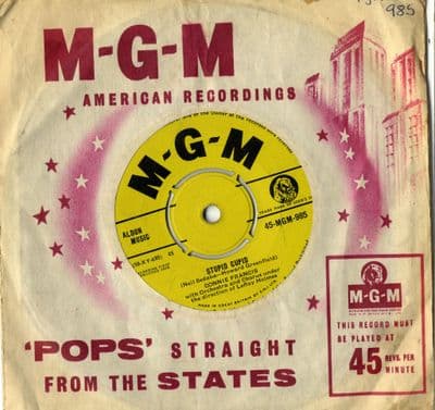 Connie Francis - Stupid Cupid/Carolina Moon (985)