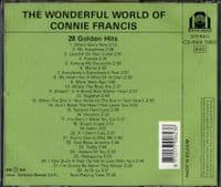 Connie Francis - The Wonderful World Of .. 28 Golden Hits - Remember CD