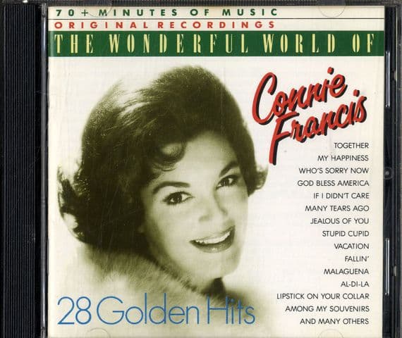 Connie Francis - The Wonderful World Of .. 28 Golden Hits - Remember CD