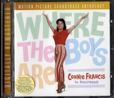 Connie Francis - Where The Boys Are - Rhino CD