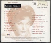 Connie Francis - Who's Sorry Now - The Hits Collection - Spectrum CD