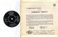 Conway Twitty - I Need Your Lovin' ZEP 10069) His Rarest EP