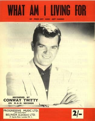 Conway Twitty - What Am I Living For - Mint