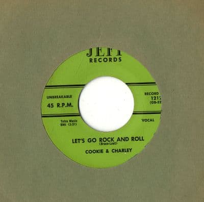 Cookie & Charley - Let's Go Rock And Roll/I Love You So  (1212) Ex