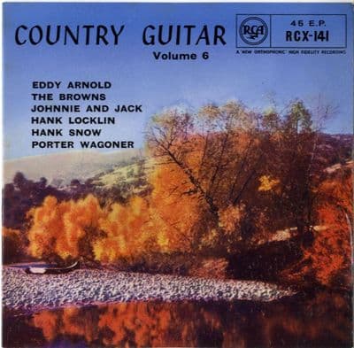 Country Guitar Vol. 6 (RCX 141) Johnnie and Jack - Hank Snow - Browns - M-/Ex