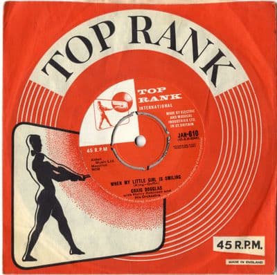 Craig Douglas  - When My Little Girl Is Smiling/Ring-A-Ding (Jar 610) M-
