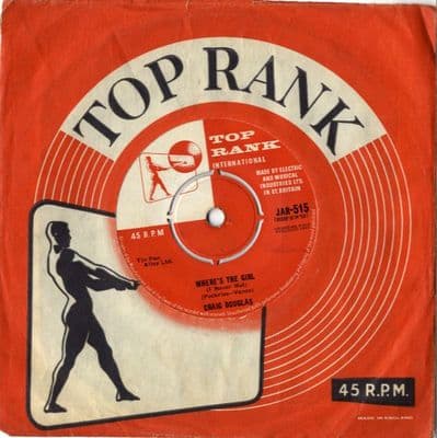 Craig Douglas - Where's The Girl/My Hour Of Love (Jar 515)