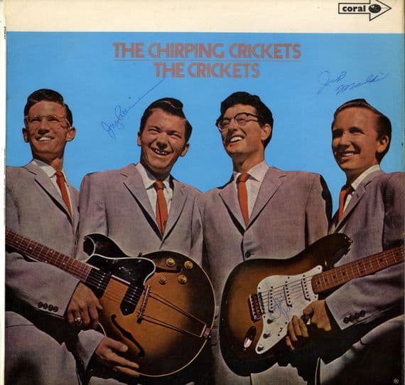Crickets,The - The Chirping Crickets (CP 20) Autographed