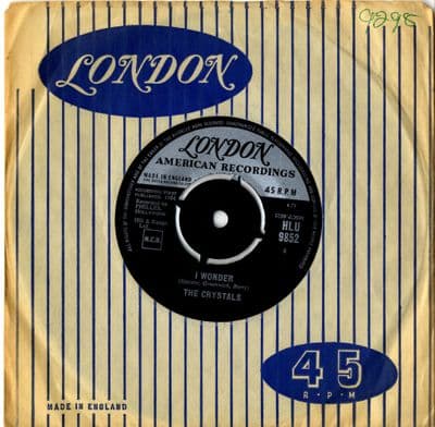Crystals.The - I Wonder/Little Boy  (HLU 9852)