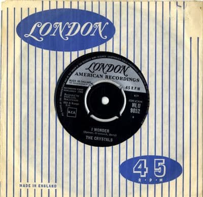 Crystals.The - I Wonder/Little Boy  (HLU 9852) M-